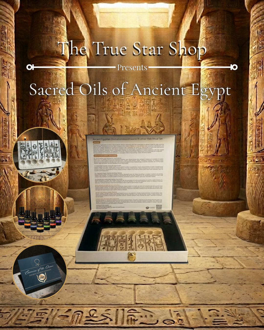 Kapet Essence of the Divine Essential Oil Boxes- 7 oils/box 30 ml each