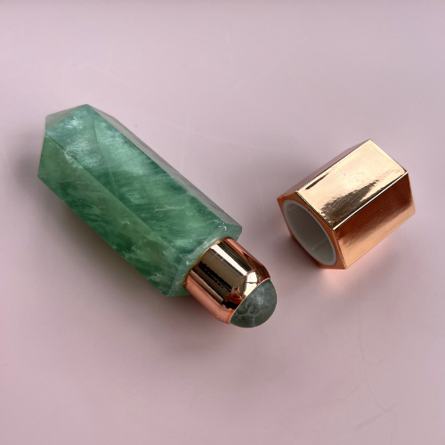 Rainbow Fluorite Perfume/Oil Roller Bottle