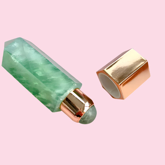 Rainbow Fluorite Perfume/Oil Roller Bottle
