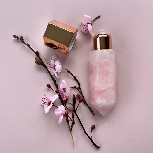 Rose Quartz Perfume/Oil Roller Bottle
