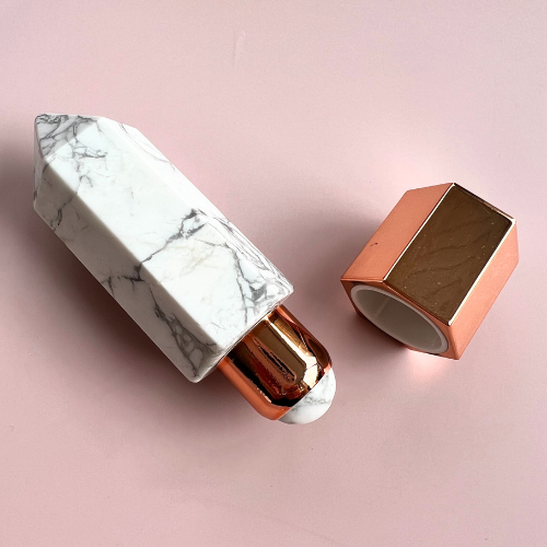 Howlite Perfume/Oil Roller Bottle