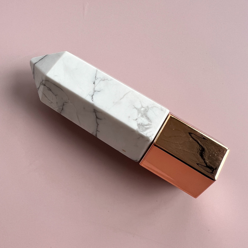 Howlite Perfume/Oil Roller Bottle