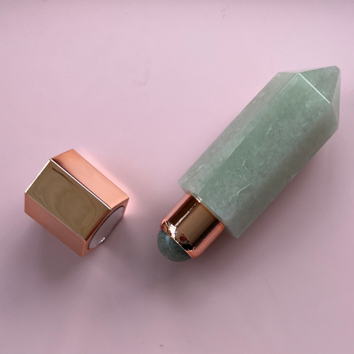 Green Aventurine Perfume/Oil Roller Bottle