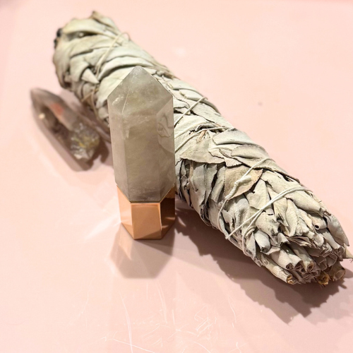 Smoky Quartz Perfume/Oil Roller Bottle