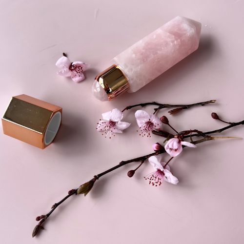 Rose Quartz Perfume/Oil Roller Bottle