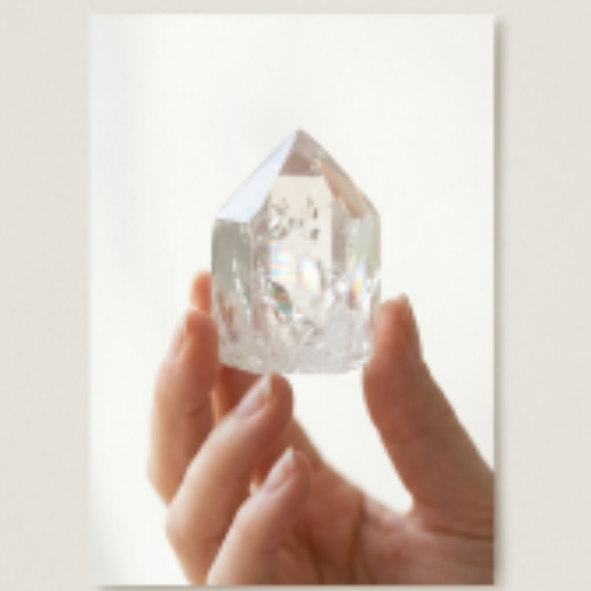Clear Quartz Pointer/Tower
