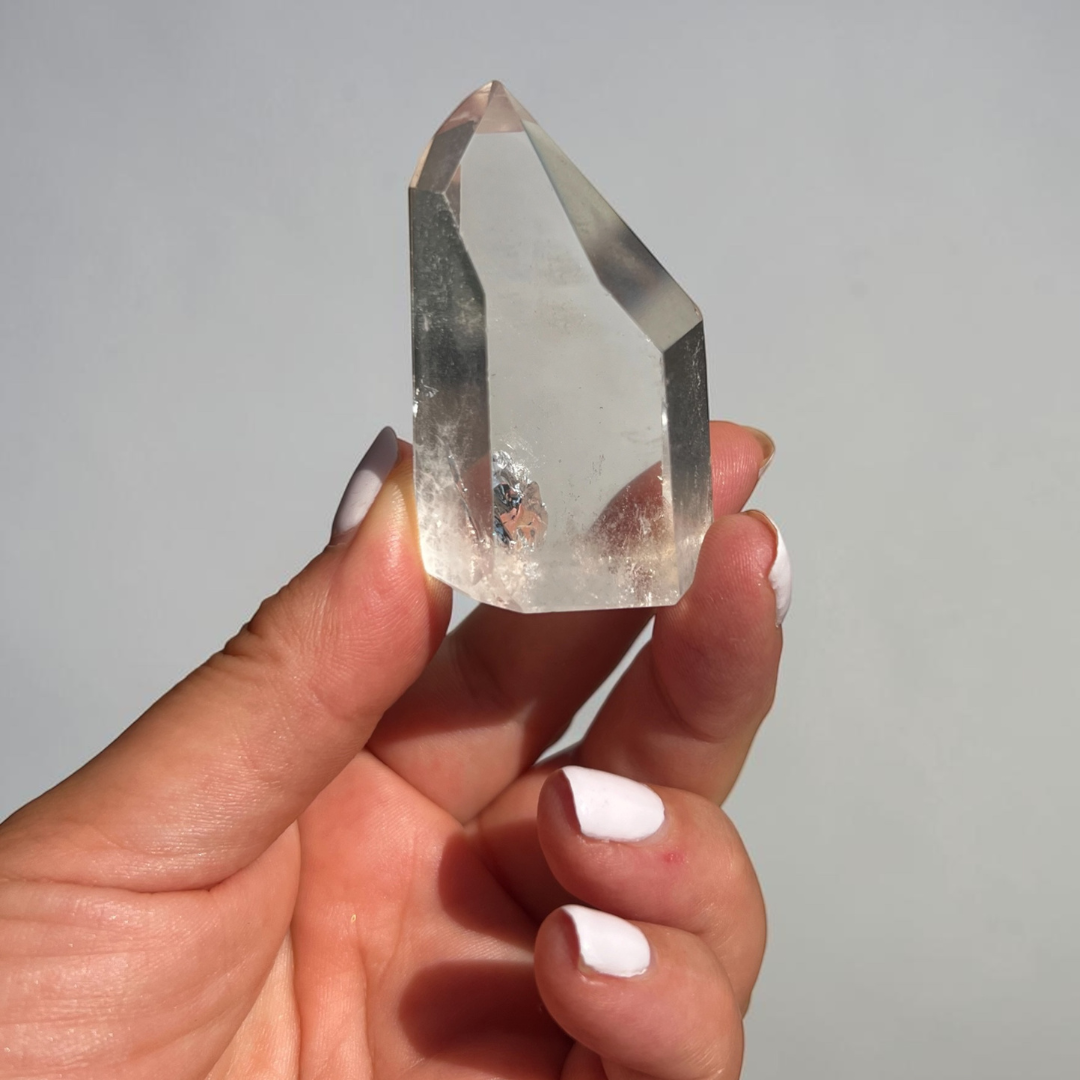 Clear Quartz Pointer/Tower