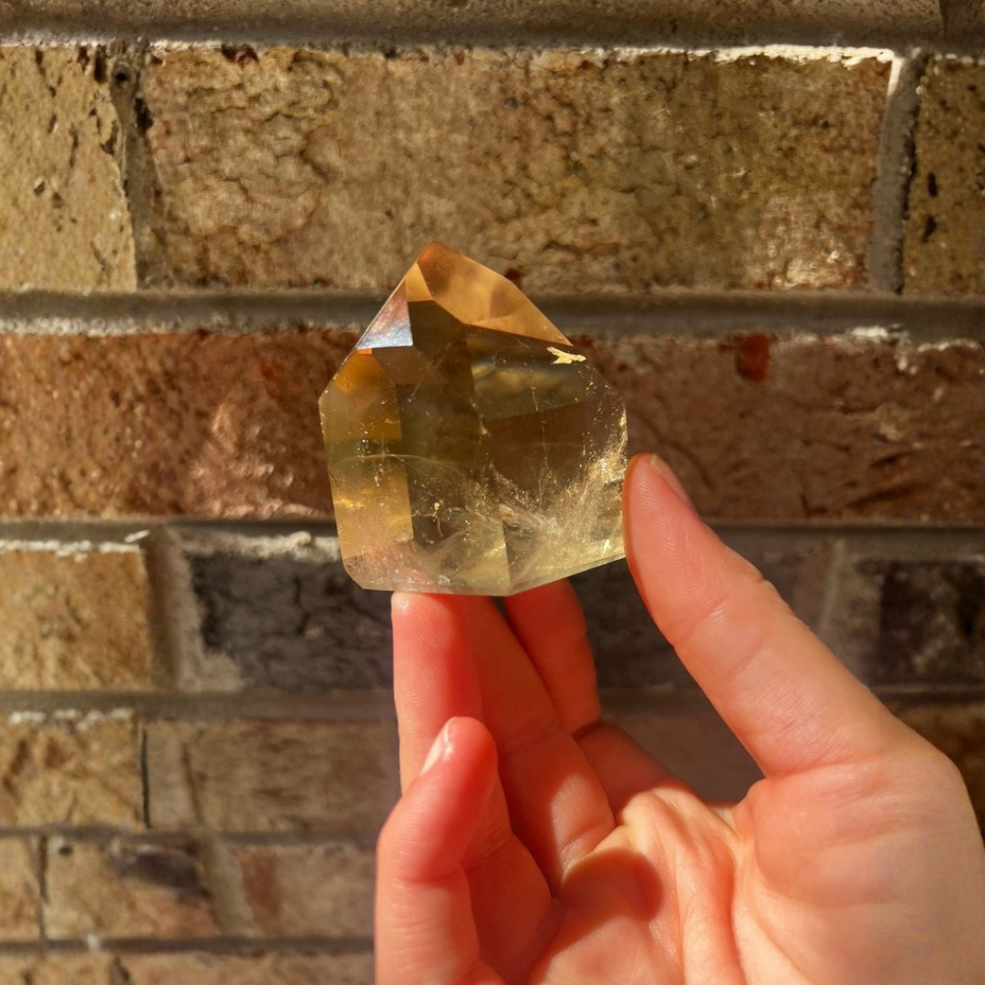 Citrine Pointer Natural