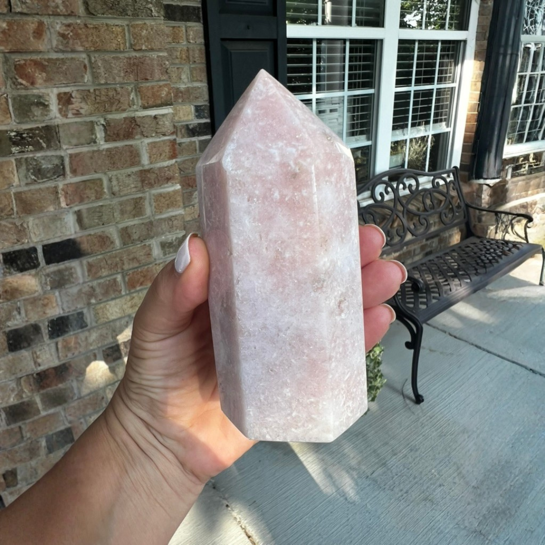 Pink Amethyst Point