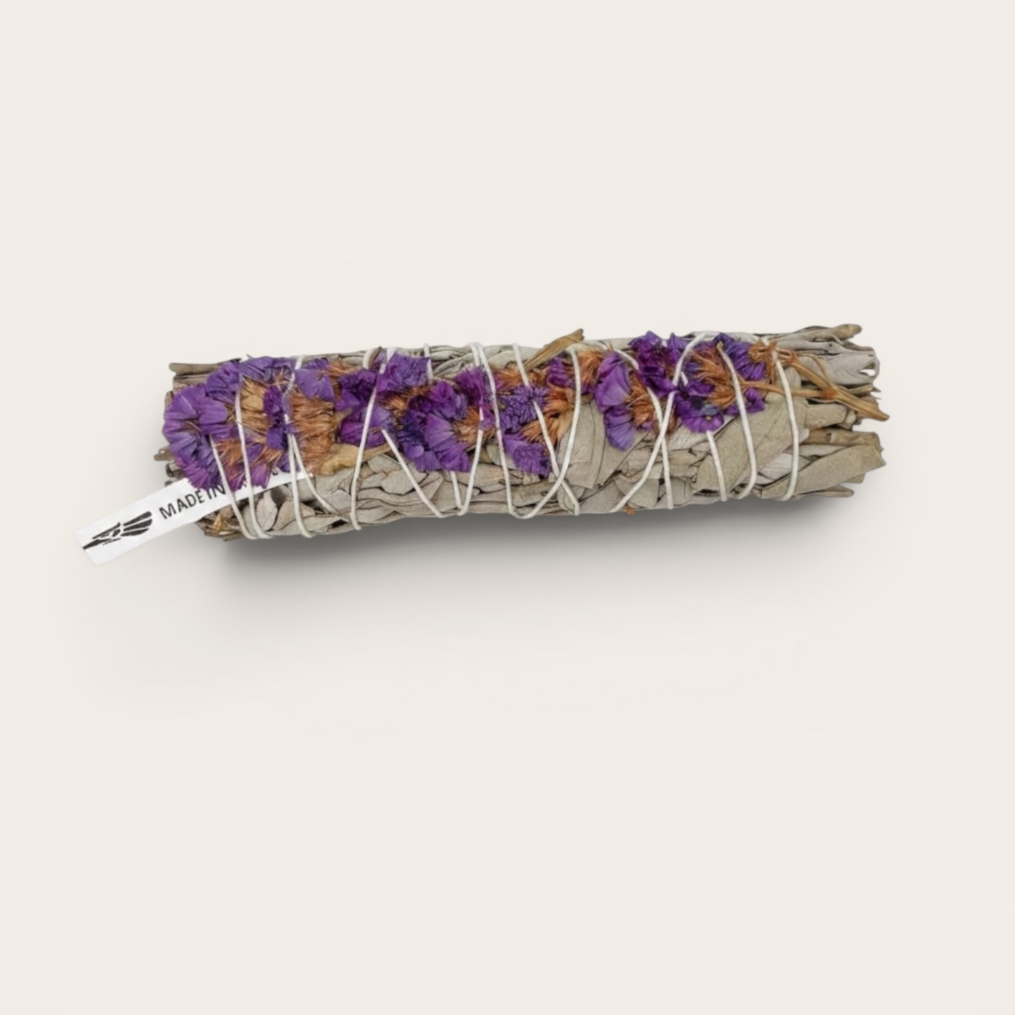 White Sage with lavendar, 4",