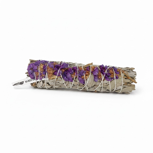 White Sage with lavendar, 4",