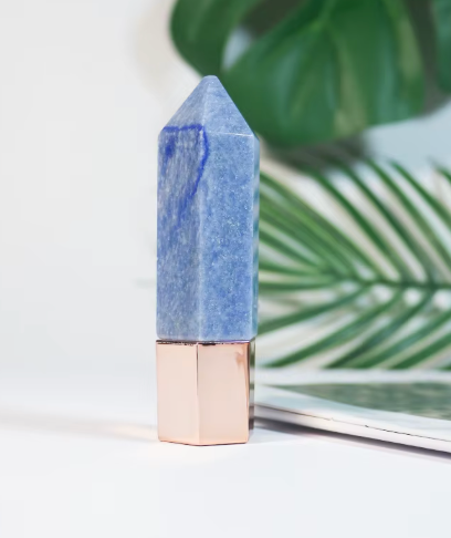 Blue Aventurine Perfume/Oil Roller Bottle